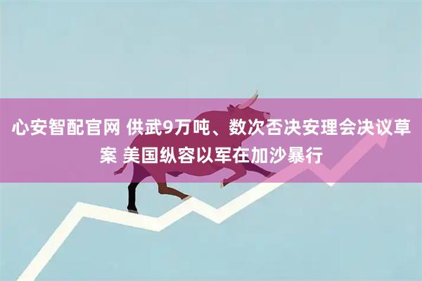 心安智配官网 供武9万吨、数次否决安理会决议草案 美国纵容以军在加沙暴行